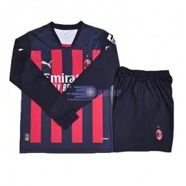 Camiseta AC Milan 1ª Equipación 2022/2023 Kit ML