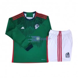 Camiseta México 1ª Equipación 2022 Copa Mundial Kit ML