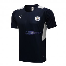 Camiseta de Entrenamiento Manchester City 2021/2022 Azul Marino