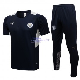 Camiseta de Entrenamiento Manchester City 2021/2022 Kit Azul Marino