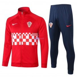 Chandal Croacia 2020 Rojo Blanco