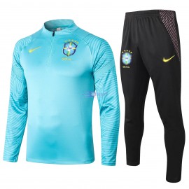 Sudadera de Entrenamiento Brasil 2020 Kit Azul