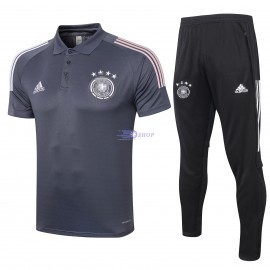 Polo Alemania 2020 Kit Gris Oscuro