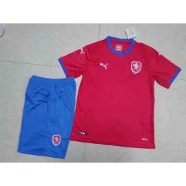 Camiseta Checa 1ª Equipación 2020 Niño Kit