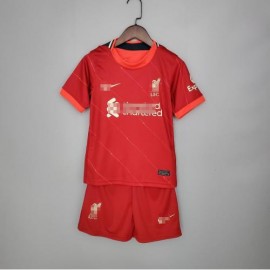 Camiseta Liverpool 1ª Equipación 2021/2022 Niño Kit