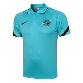 Polo Inter De Milan 2021/2022 Verde Fluorescente