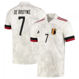 Camiseta DE BRUYNE 7 Bélgica 2ª Equipación 2021