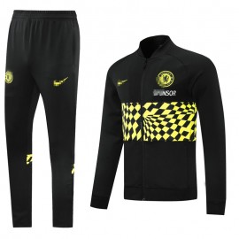 Chandal Chelsea 2021/2022 Negro/Amarillo