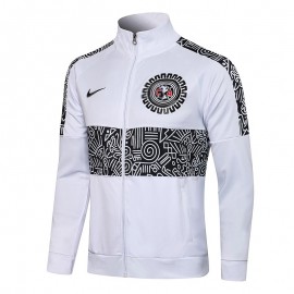 Chaqueta Club America 2021/2022 Cuello Alto Blanco/Negro