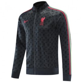 Chaqueta Liverpool 2021/2022 Cuello Alto Gris