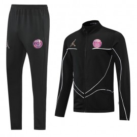 Chandal PSG 2021/2022 Cuello Alto Rosa Marca Negro