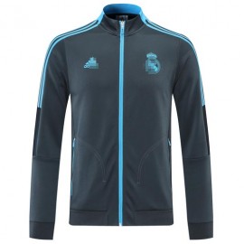 Chaqueta Real Madrid 2021/2022 Cuello Alto Gris