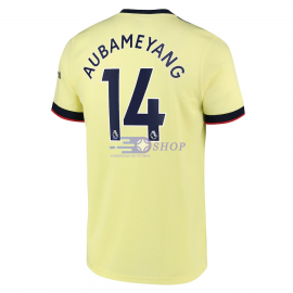 Camiseta Aubameyang 14 Arsenal 2ª Equipación 2021/2022