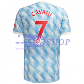 Camiseta Cavani 7 Manchester United 2ª Equipación 2021/2022