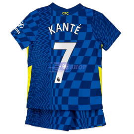 Camiseta Kanté 7 Chelsea 1ª Equipación 2021/2022 Niño Kit