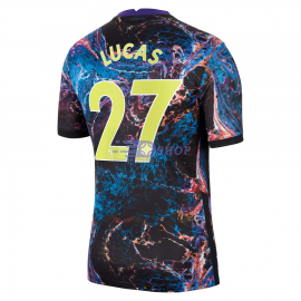 Camiseta Lucas 27 Tottenham Hotspur 2ª Equipación 2021/2022