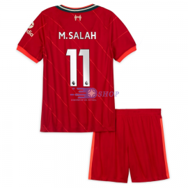 Camiseta M.Salah 11 Liverpool 1ª Equipación 2021/2022 Niño Kit