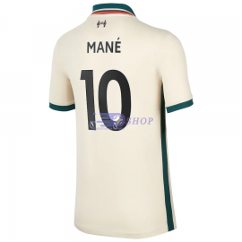 Camiseta Mané 10 Liverpool 2ª Equipación 2021/2022