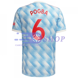 Camiseta Pogba 6 Manchester United 2ª Equipación 2021/2022