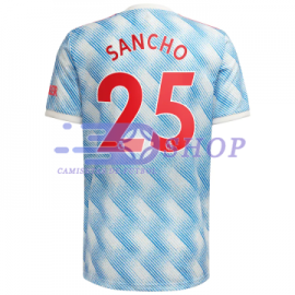 Camiseta Sancho 25 Manchester United 2ª Equipación 2021/2022