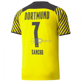 Camiseta Sancho 7 Borussia Dortmund 1ª Equipación 2021/2022