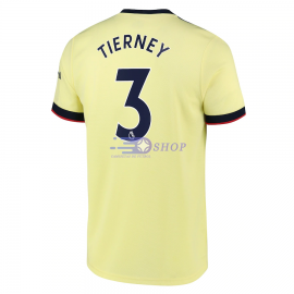 Camiseta Tierney 3 Arsenal 2ª Equipación 2021/2022