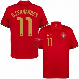 Camiseta B.Fernandes 11 Portugal 1ª Equipación 2021