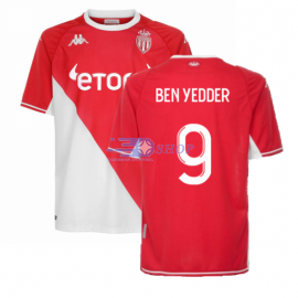 Camiseta Ben Yedder 9 Monaco 1ª Equipación 2021 2022