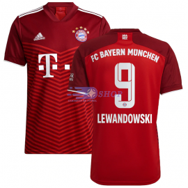 Camiseta Lewandowski 9 Bayern Múnich 1ª Equipación 2021/2022