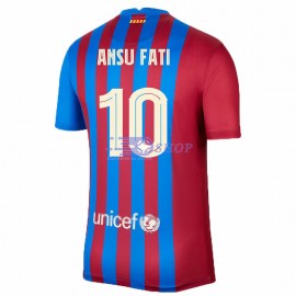 Camiseta Ansu Fati 10 Barcelona 1ª Equipación 2021/2022 