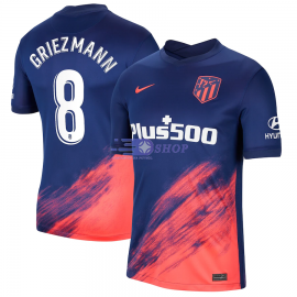 Camiseta Griezmann 8 Atlético de Madrid 2ª Equipación 2021/2022