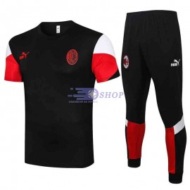 Camiseta De Entrenamiento AC Milan 2021/2022 Kit Negro