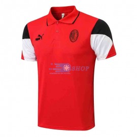 Polo AC Milan 2021/2022 Rojo