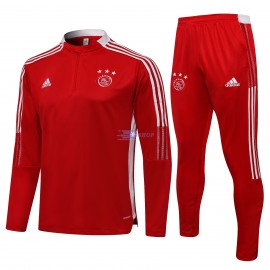 Sudadera De Entrenamiento Ajax 2021/2022 Kit Rojo