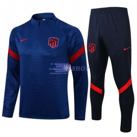 Sudadera De Entrenamiento Atlético de Madrid 2021/2022 Kit Azul