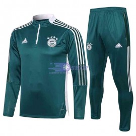 Sudadera De Entrenamiento Bayern Munich 2021/2022 Kit Verde Oscuro