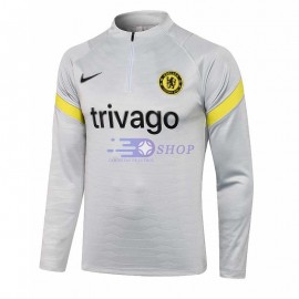 Sudadera De Entrenamiento Chelsea FC 2021/2022 Gris Claro