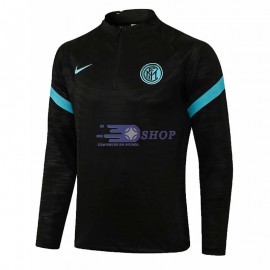 Sudadera De Entrenamiento Inter de Milan 2021/2022 Negro