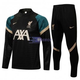 Sudadera De Entrenamiento Liverpool 2021/2022 Kit Negro