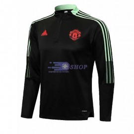 Sudadera De Entrenamiento Manchester United 2021/2022 Negro