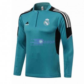 Sudadera De Entrenamiento Real Madrid 2021/2022 Azul Claro