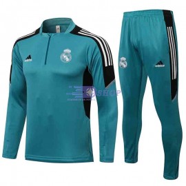 Sudadera De Entrenamiento Real Madrid 2021/2022 Kit Azul Claro