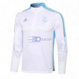 Sudadera De Entrenamiento Real Madrid 2021/2022 Blanco