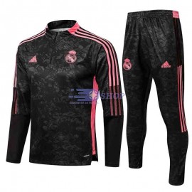 Sudadera De Entrenamiento Real Madrid 2021/2022 Kit Negro