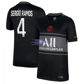 Camiseta Sergio Ramos 4 PSG 3ª Equipación 2021/2022