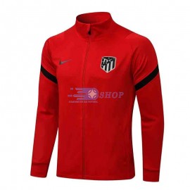 Chaqueta Atlético de Madrid 2021/2022 Cuello Alto Rojo