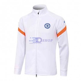 Chaqueta Chelsea FC 2021/2022 Cuello Alto Blanco