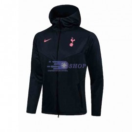 Chaqueta Tottenham Hotspur 2021/2022 Con Capucha Azul Marino