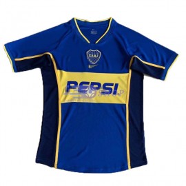 Camiseta Boca Junior 1ª Equipación Retro 2002