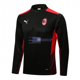 Sudadera AC Milan 2021/2022 Negro/Rojo